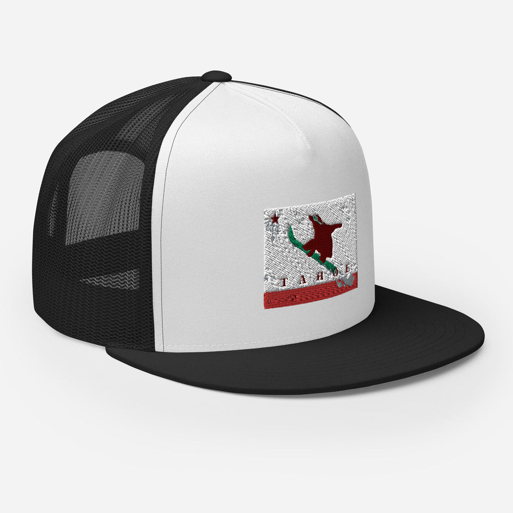 Boarding CA Grizzly Tahoe Trucker Cap - Sno Cal