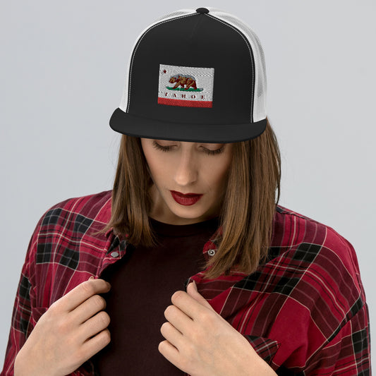Cali Flag Tahoe Trucker Cap - Sno Cal