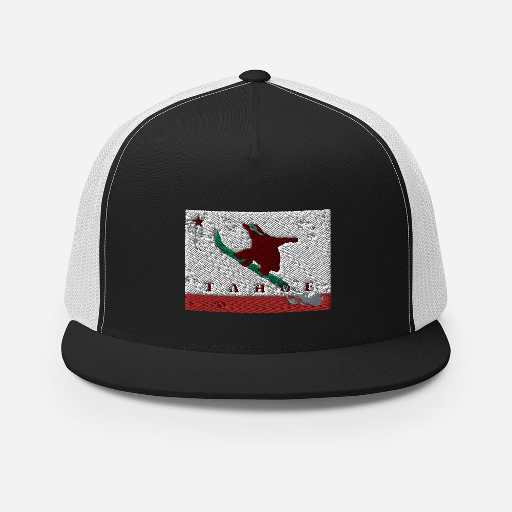 Boarding CA Grizzly Tahoe Trucker Cap - Sno Cal