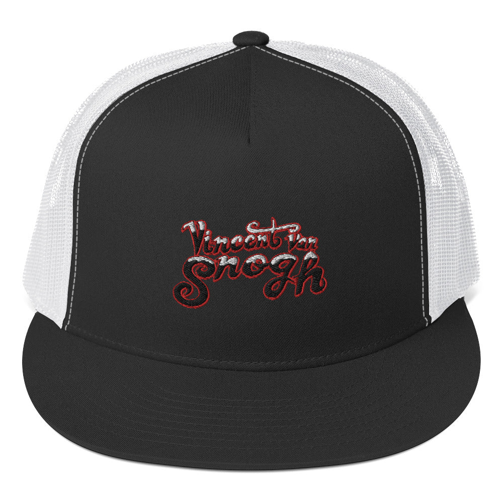 Vincent van Snogh nameplate Trucker Cap - Sno Cal