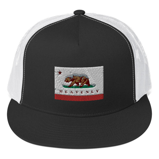 Heavenly CA Flag Trucker Cap