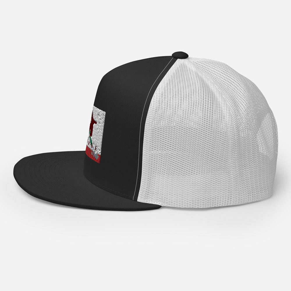Boarding CA Grizzly Tahoe Trucker Cap - Sno Cal