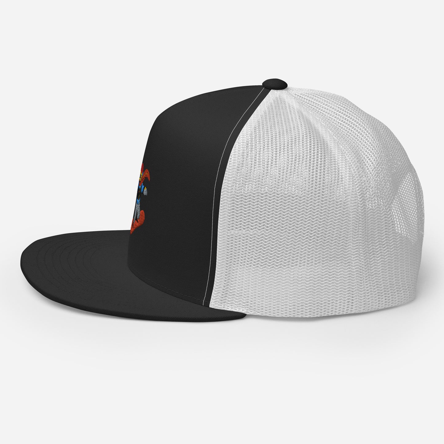 Snowboard Emoji Trucker Cap