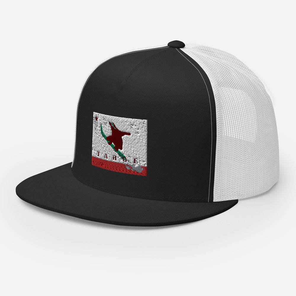 Boarding CA Grizzly Tahoe Trucker Cap - Sno Cal