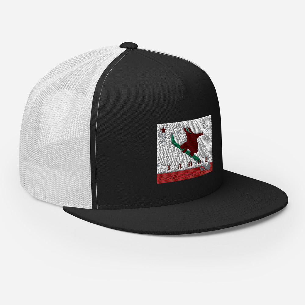 Boarding CA Grizzly Tahoe Trucker Cap - Sno Cal
