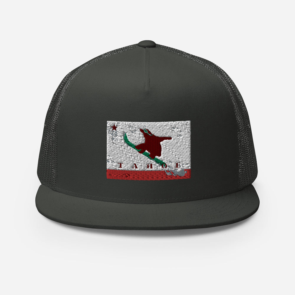 Boarding CA Grizzly Tahoe Trucker Cap - Sno Cal