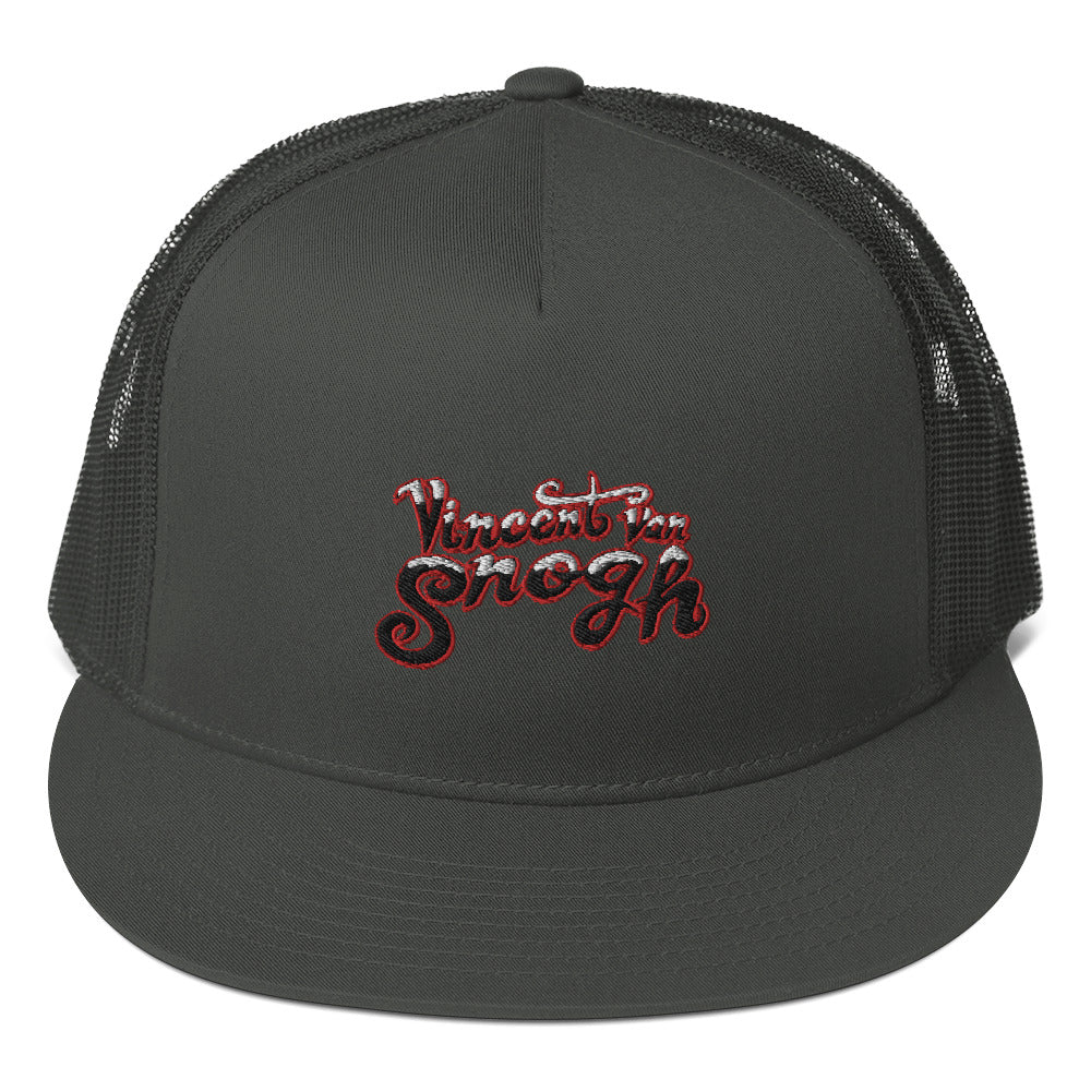 Vincent van Snogh nameplate Trucker Cap - Sno Cal