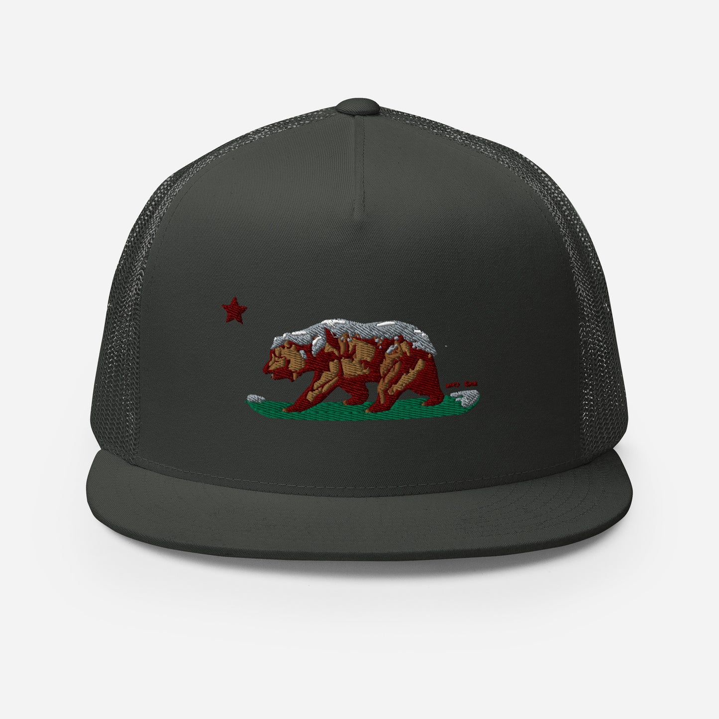 Goldie the CA Grizzly Trucker Cap