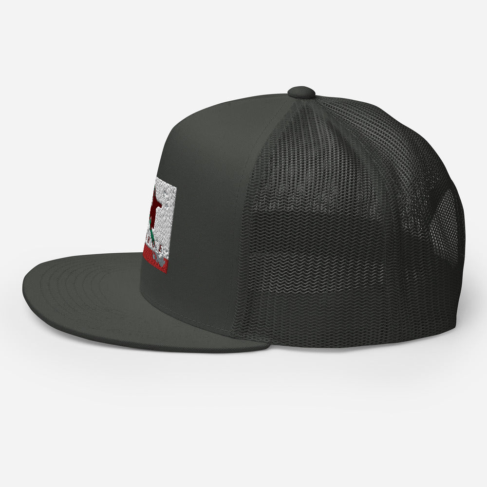 Boarding CA Grizzly Tahoe Trucker Cap - Sno Cal