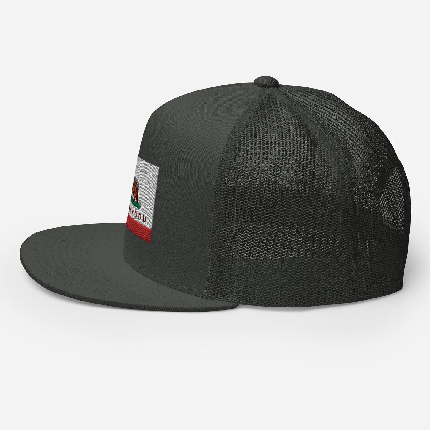 Homewood CA Flag Trucker Cap