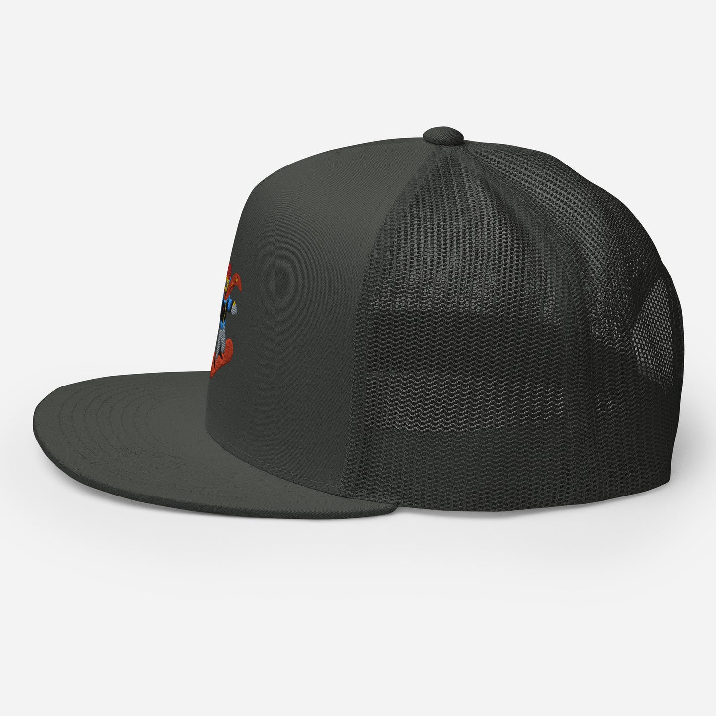 Snowboard Emoji Trucker Cap
