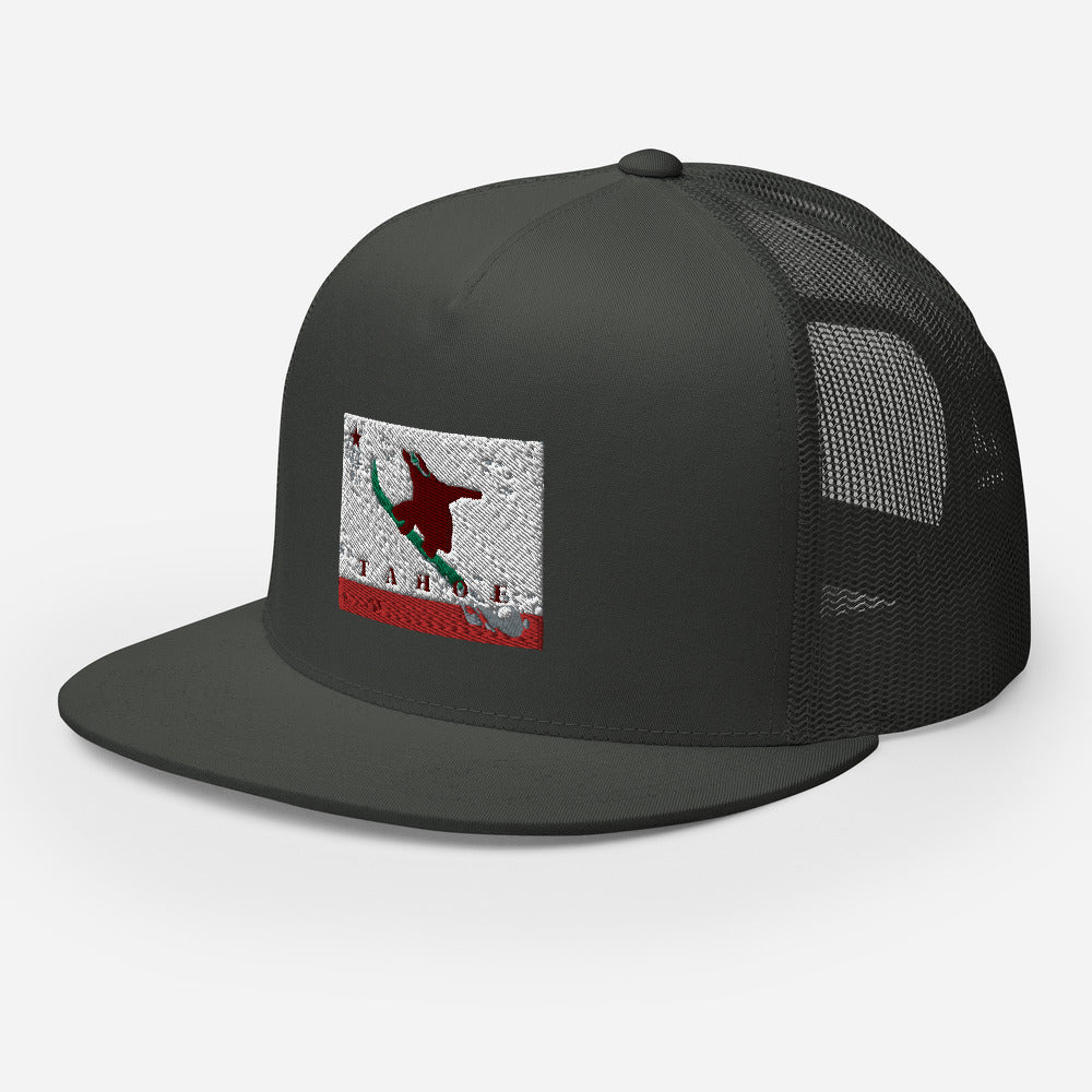 Boarding CA Grizzly Tahoe Trucker Cap - Sno Cal