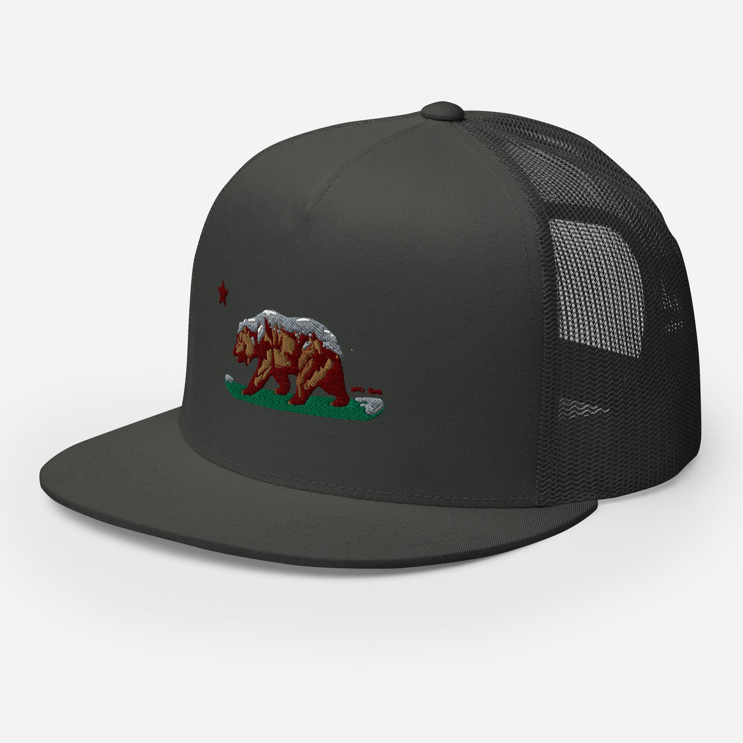 Goldie the CA Grizzly Trucker Cap