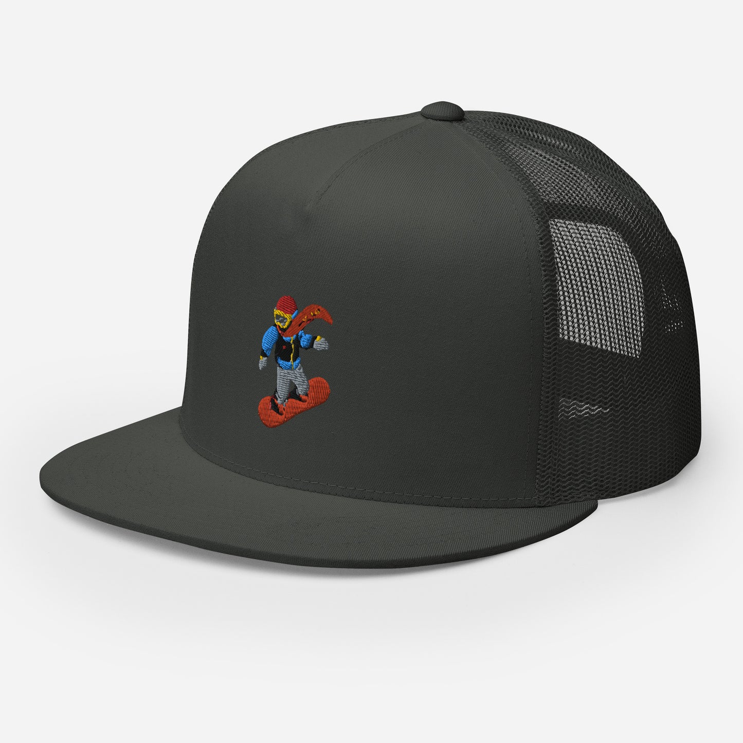 Snowboard Emoji Trucker Cap