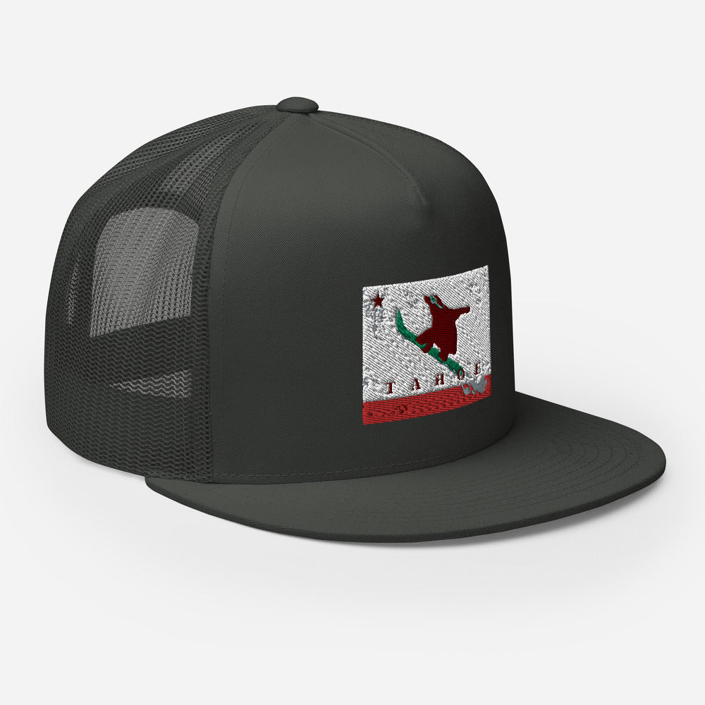 Boarding CA Grizzly Tahoe Trucker Cap - Sno Cal
