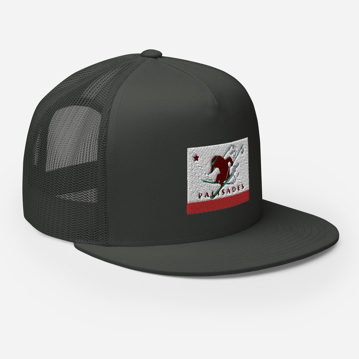 Palisades Flag Ski Trucker Cap