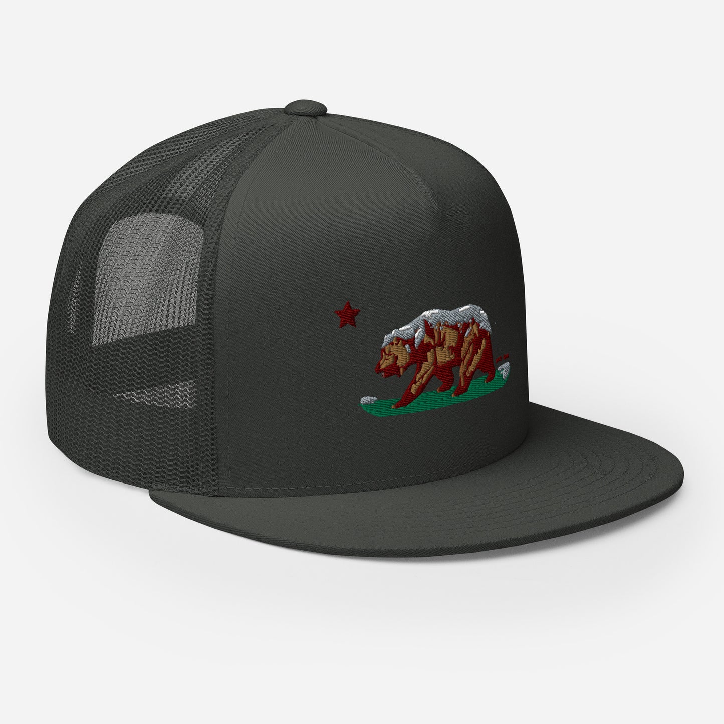 Goldie the CA Grizzly Trucker Cap