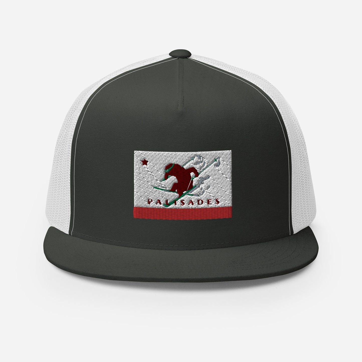 Palisades Flag Ski Trucker Cap