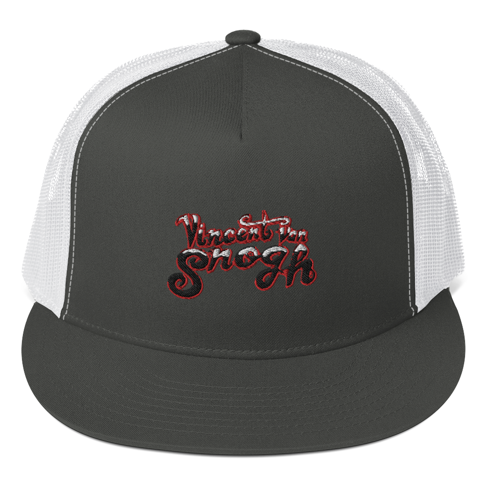Vincent van Snogh nameplate Trucker Cap