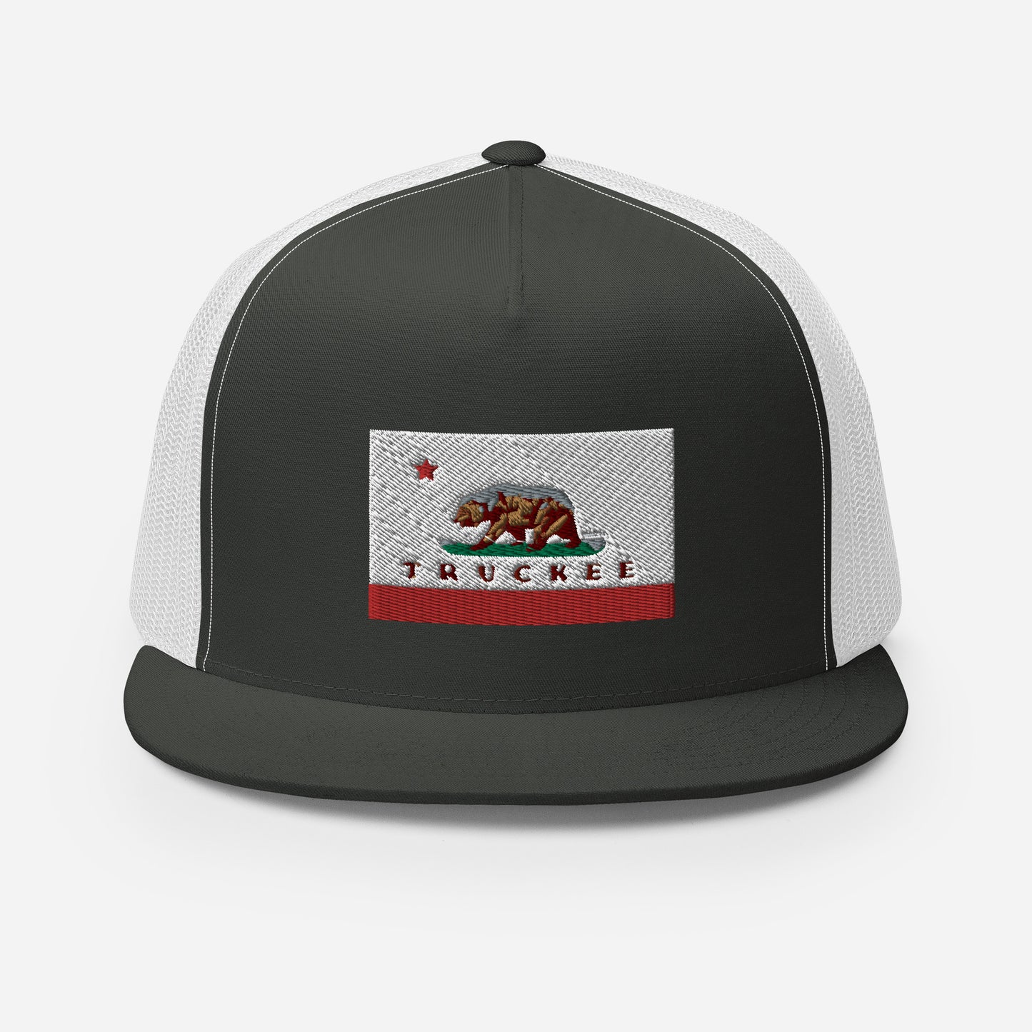 CA Flag Truckee Trucker Cap