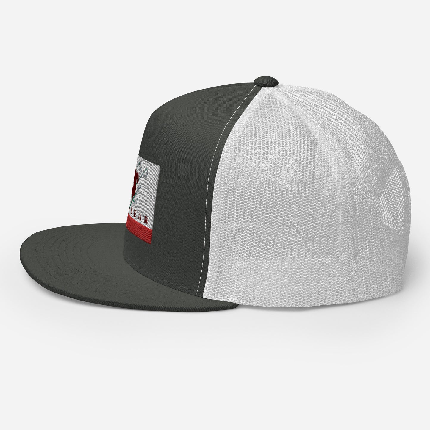 Big Bear Skiing CA Flag Trucker Cap