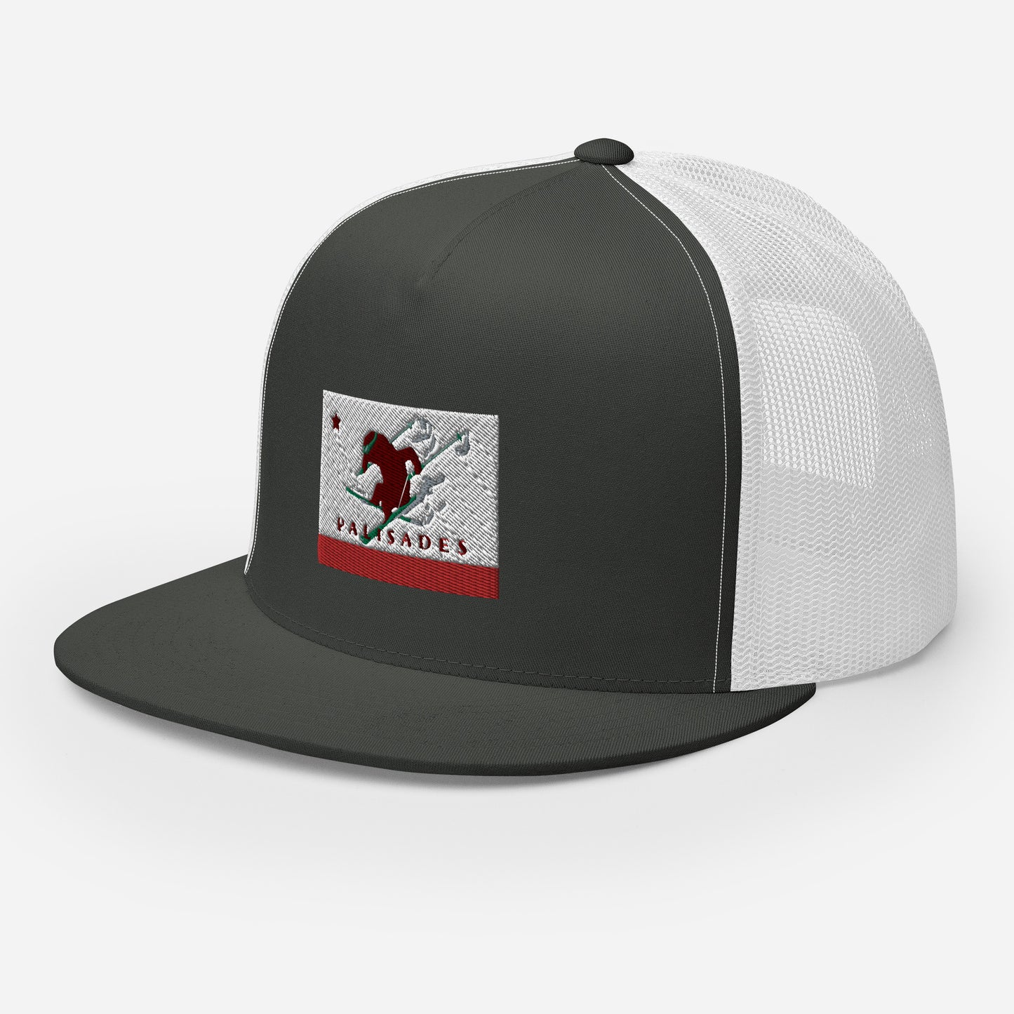 Palisades Flag Ski Trucker Cap
