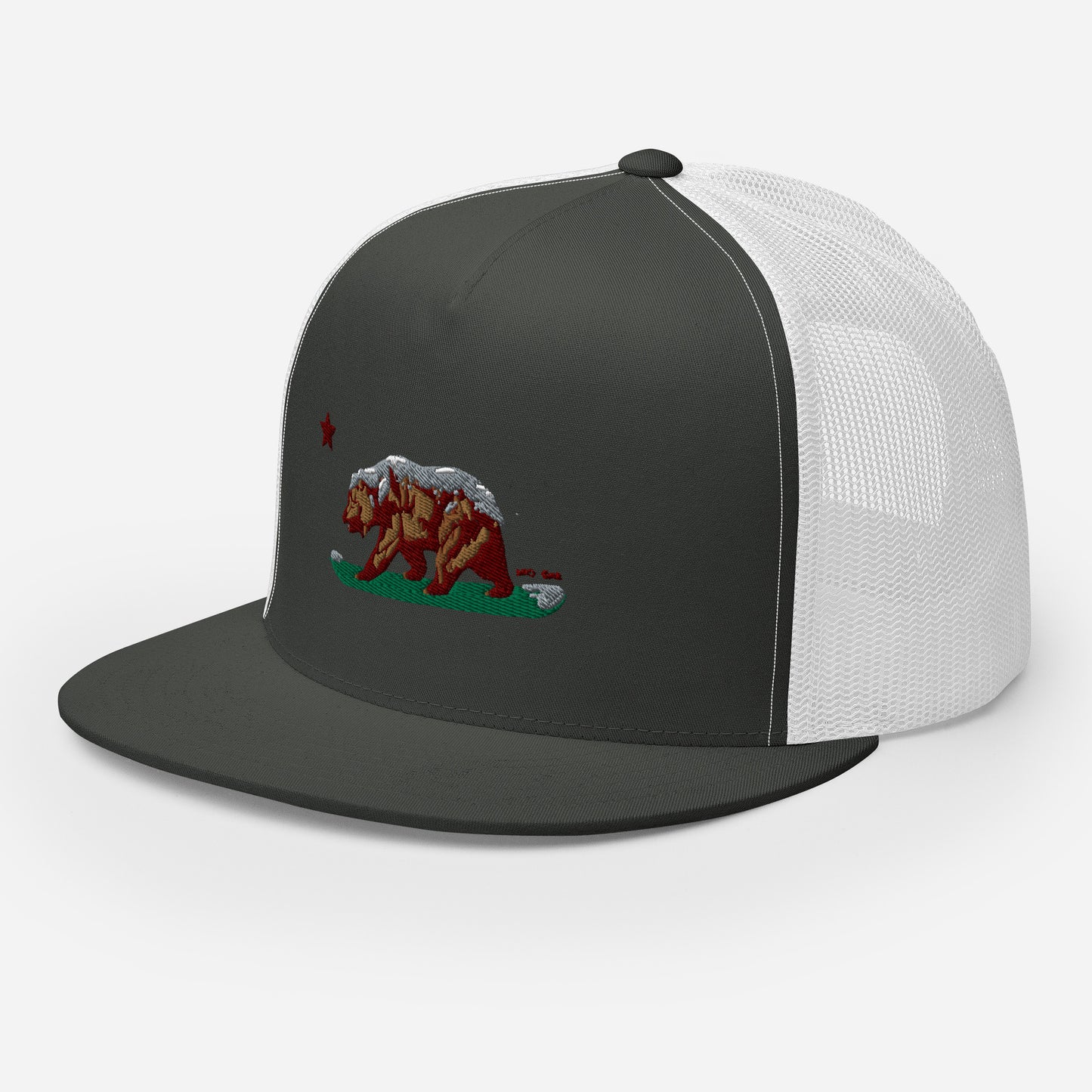 Goldie the CA Grizzly Trucker Cap