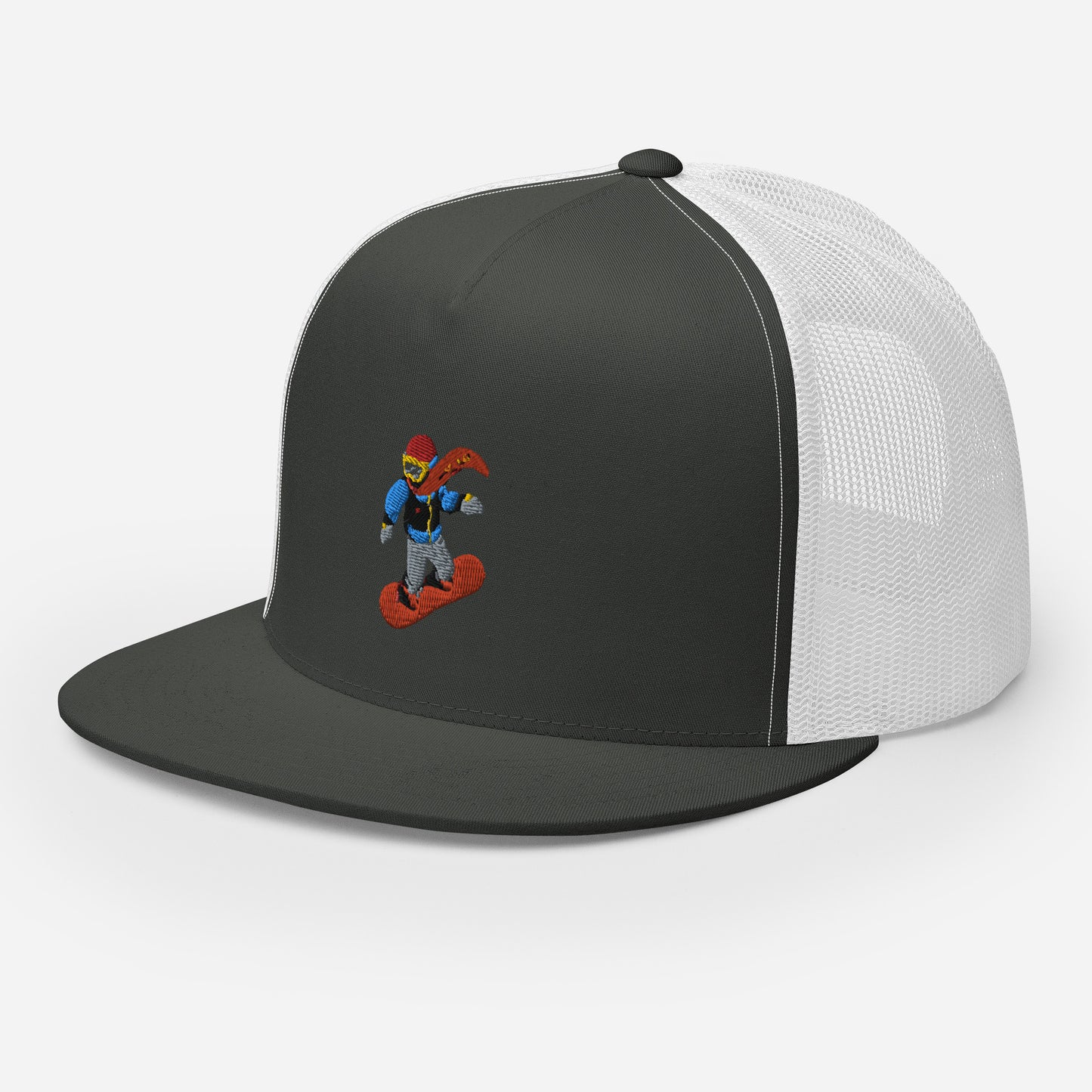 Snowboard Emoji Trucker Cap