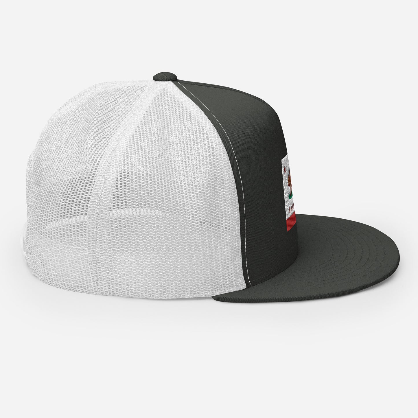 Palisades CA Flag Trucker Cap