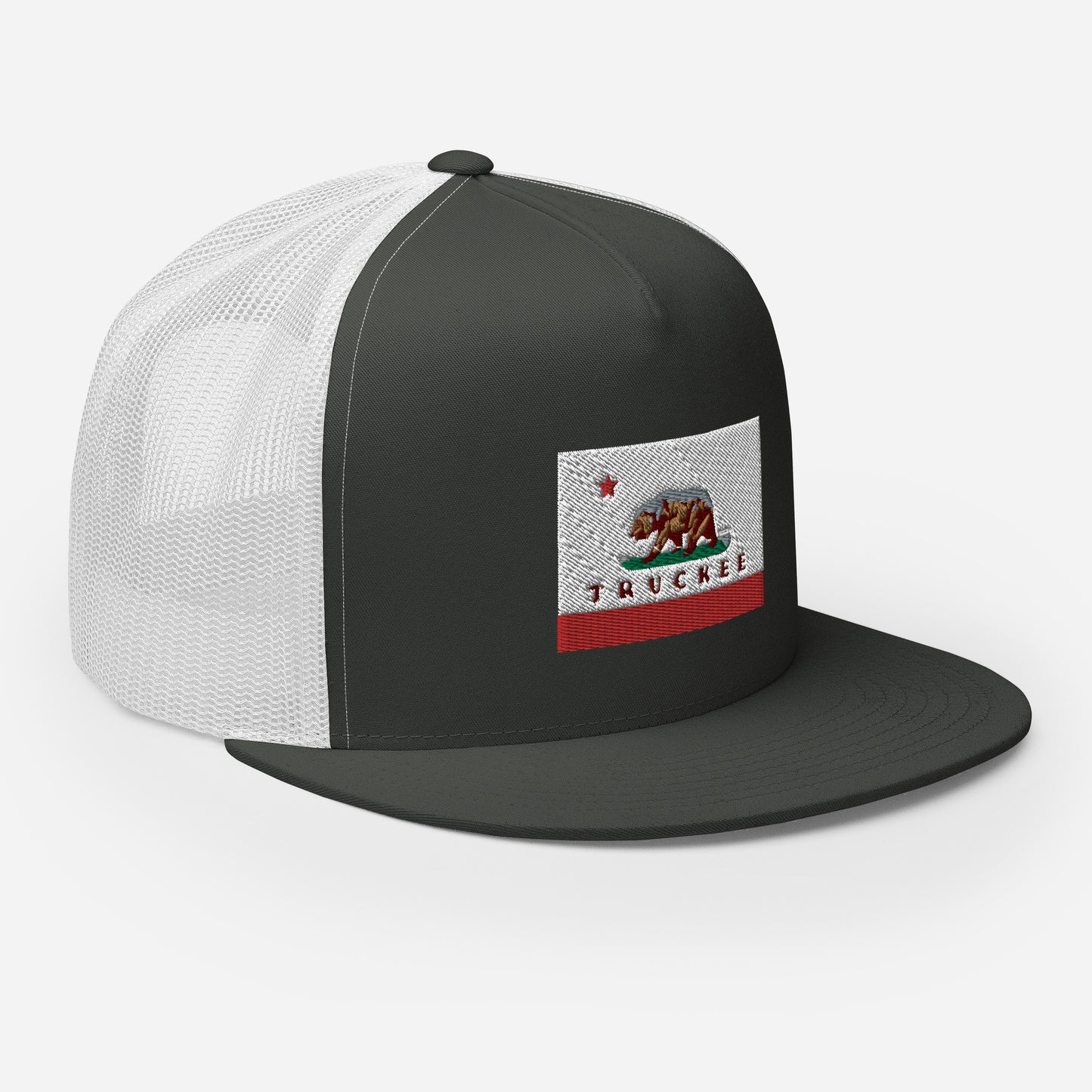 CA Flag Truckee Trucker Cap