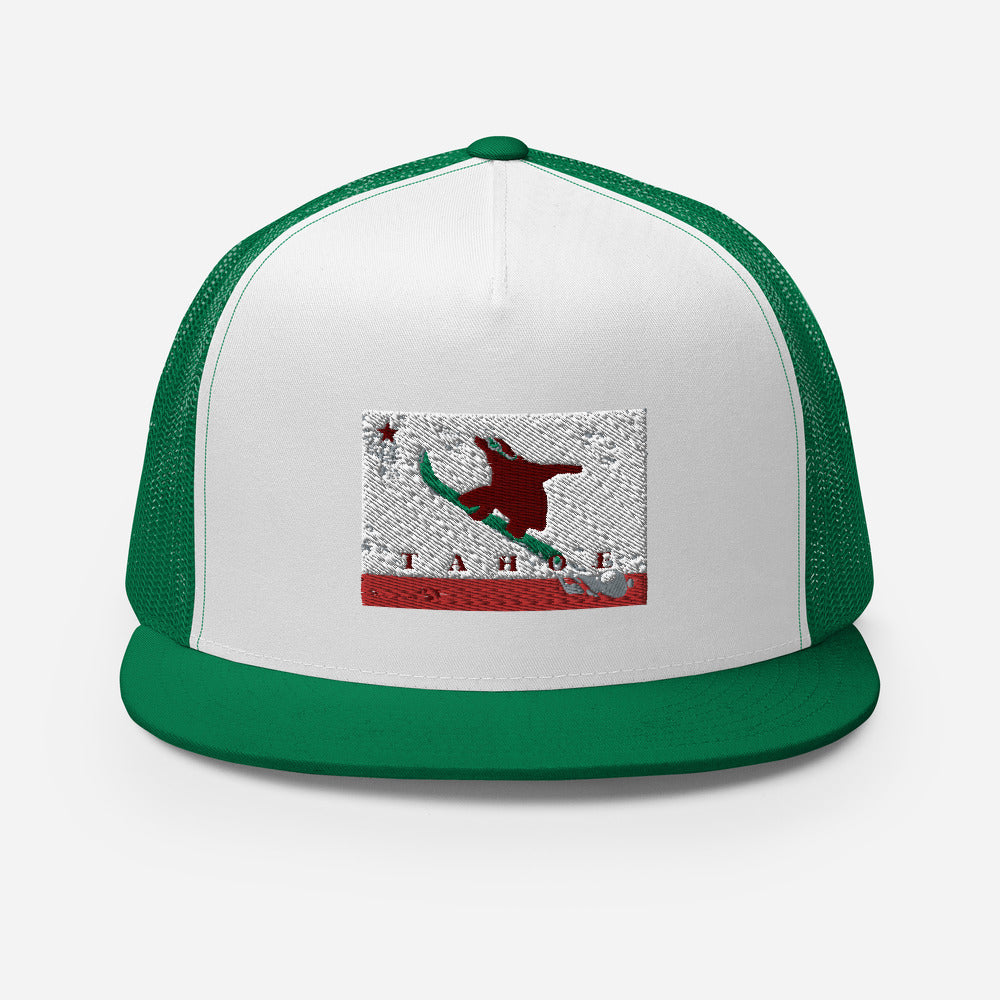 Boarding CA Grizzly Tahoe Trucker Cap - Sno Cal