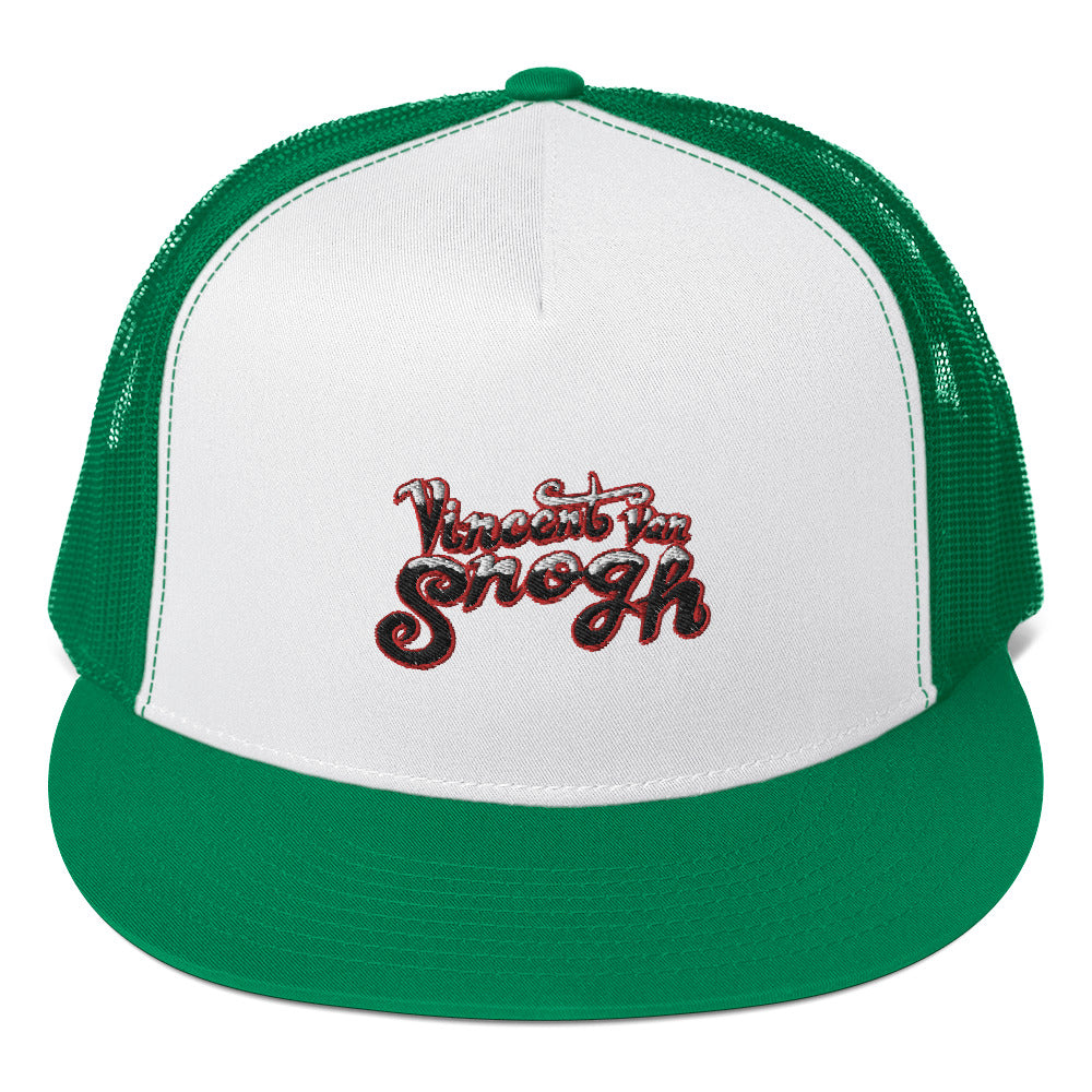 Vincent van Snogh nameplate Trucker Cap - Sno Cal