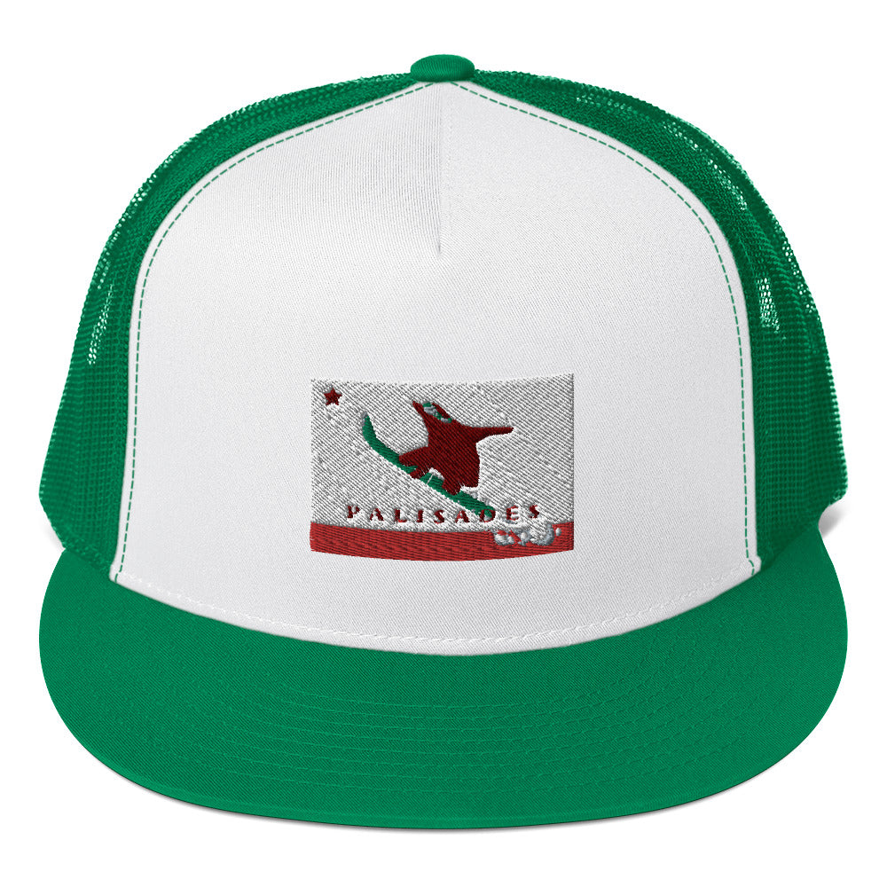 Palisades Flag Board Trucker Cap