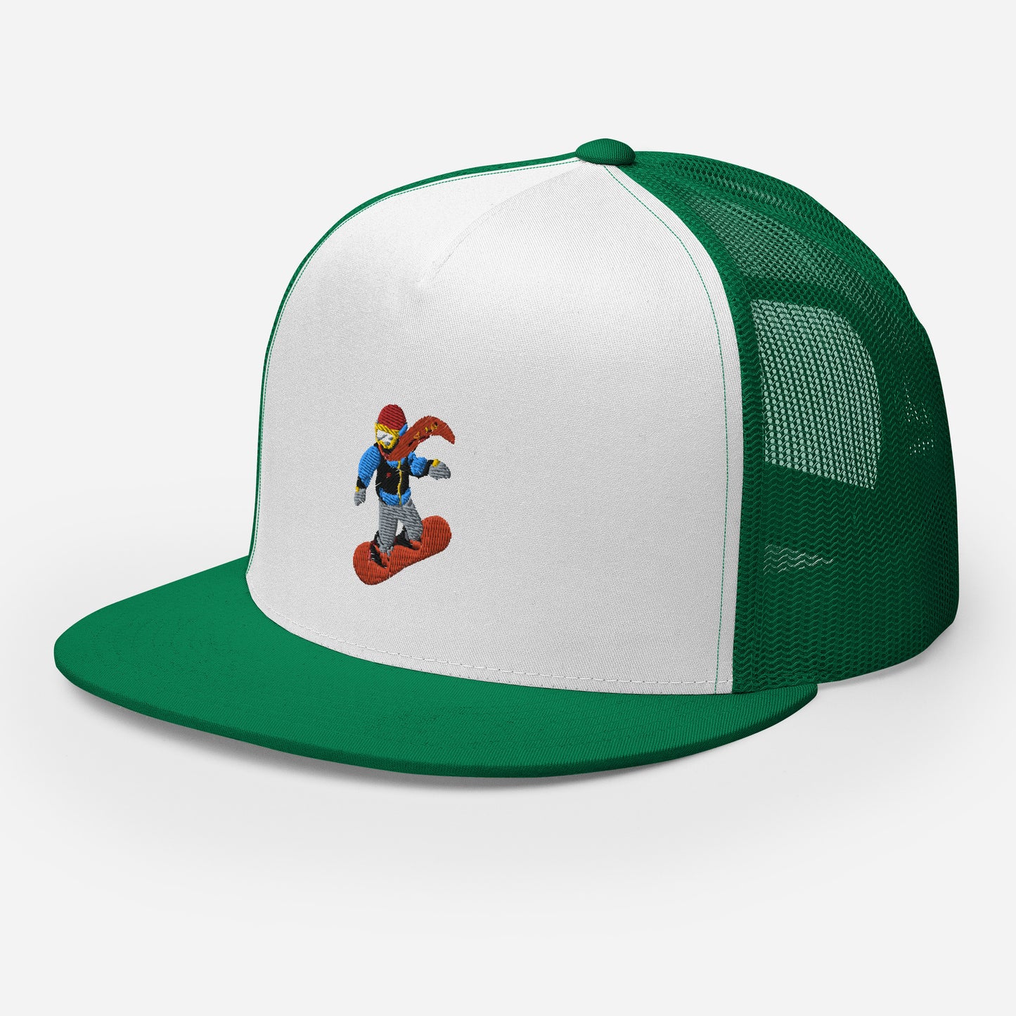 Snowboard Emoji Trucker Cap