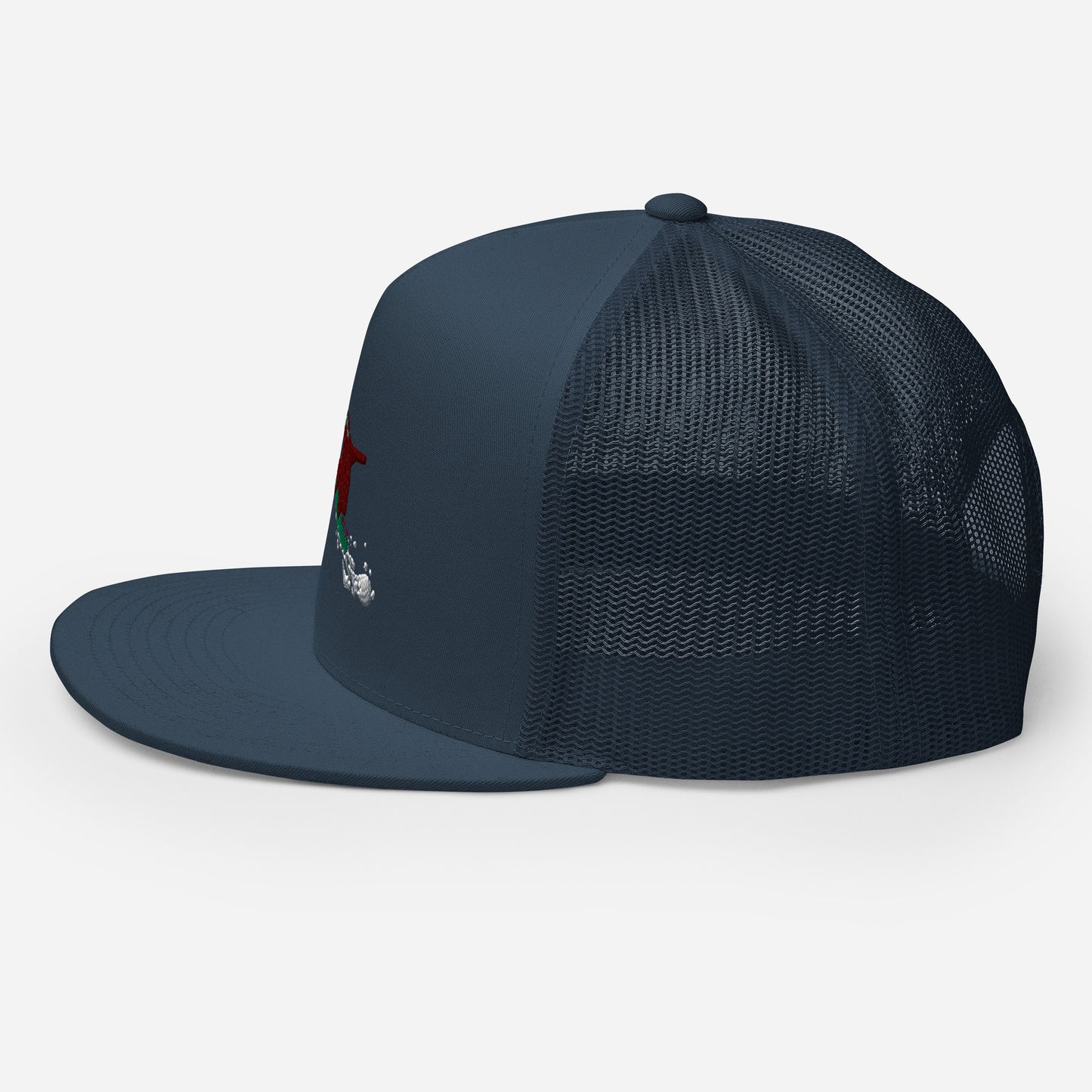 Goldie the Grizzly Boarding Trucker Cap