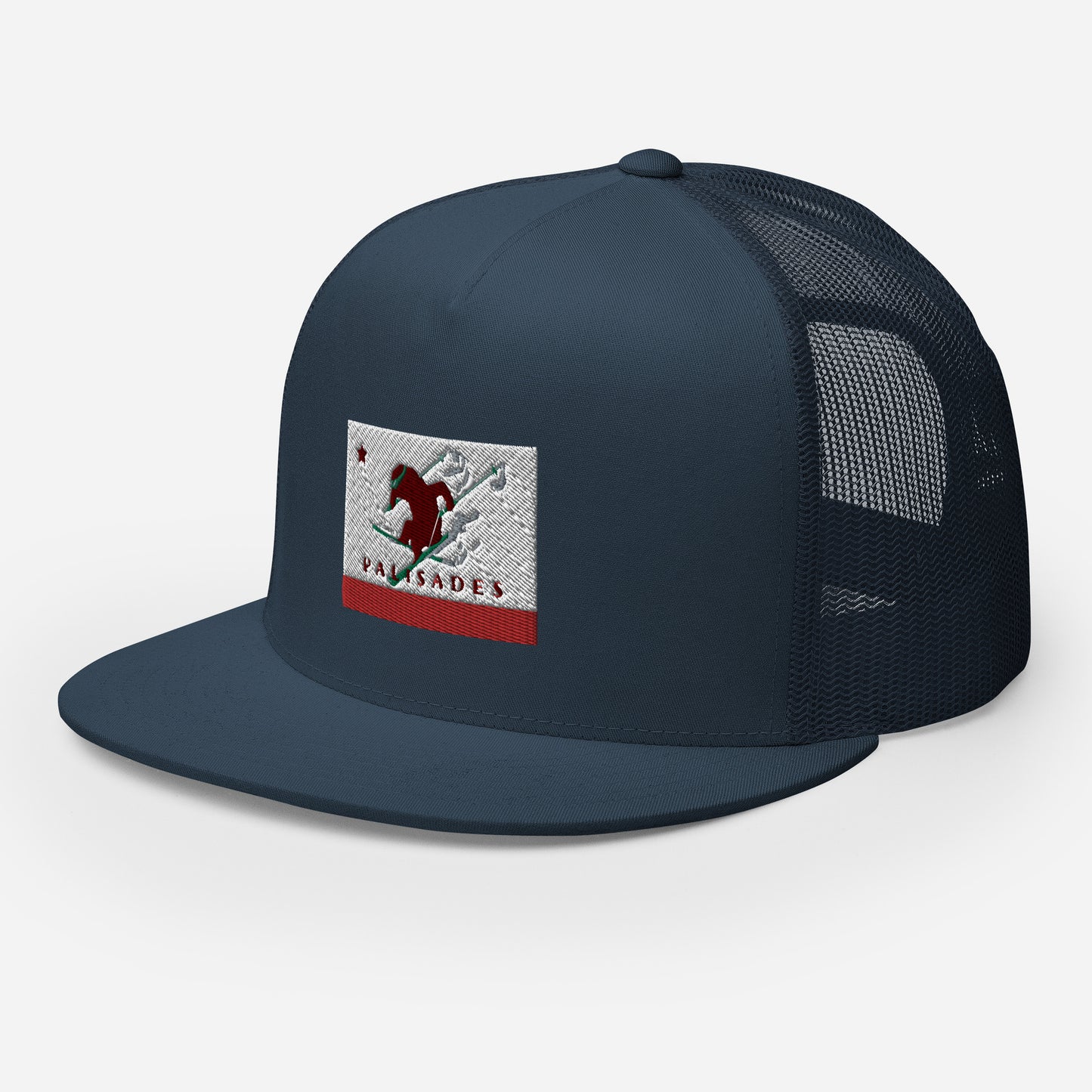 Palisades Flag Ski Trucker Cap
