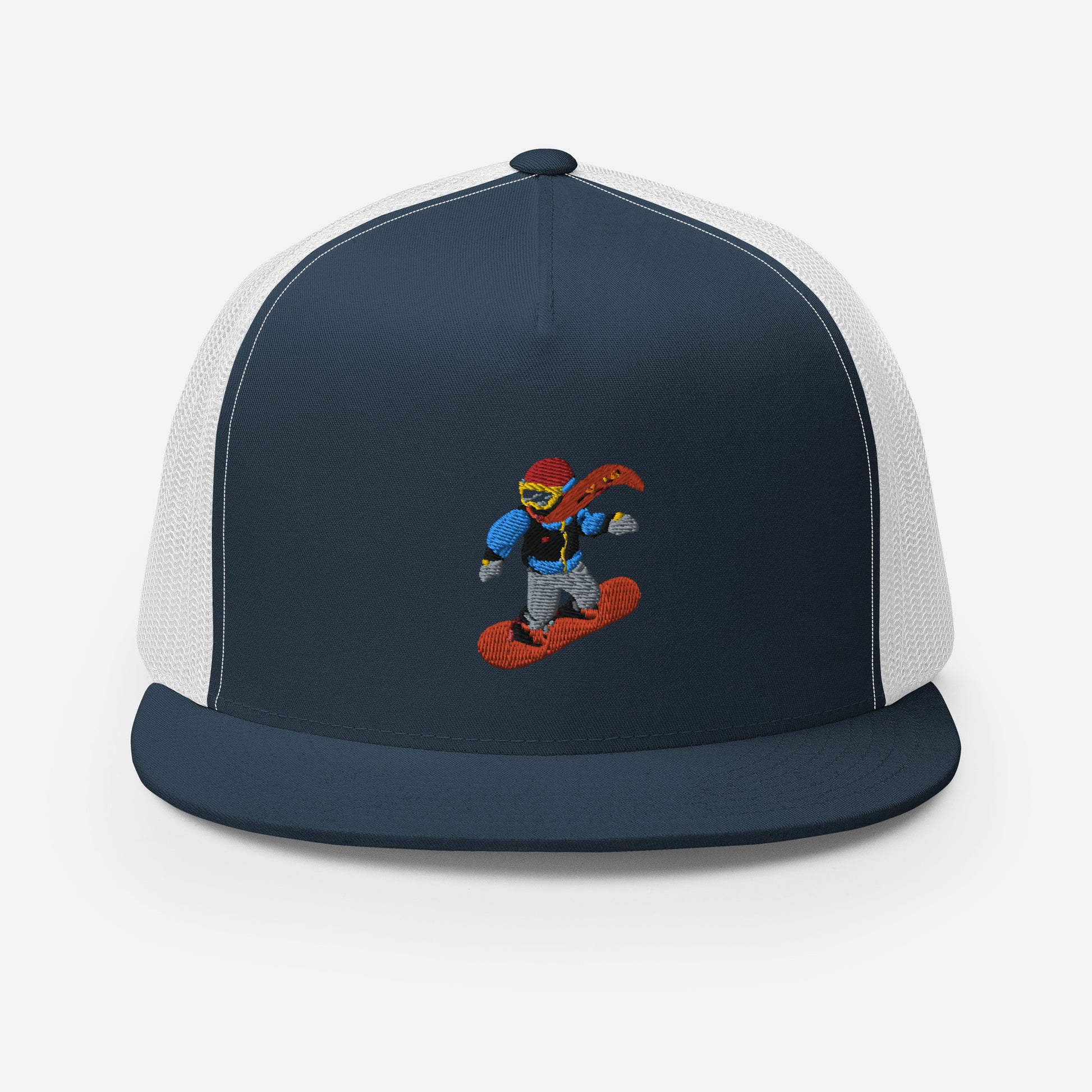 blue snowmoji hat