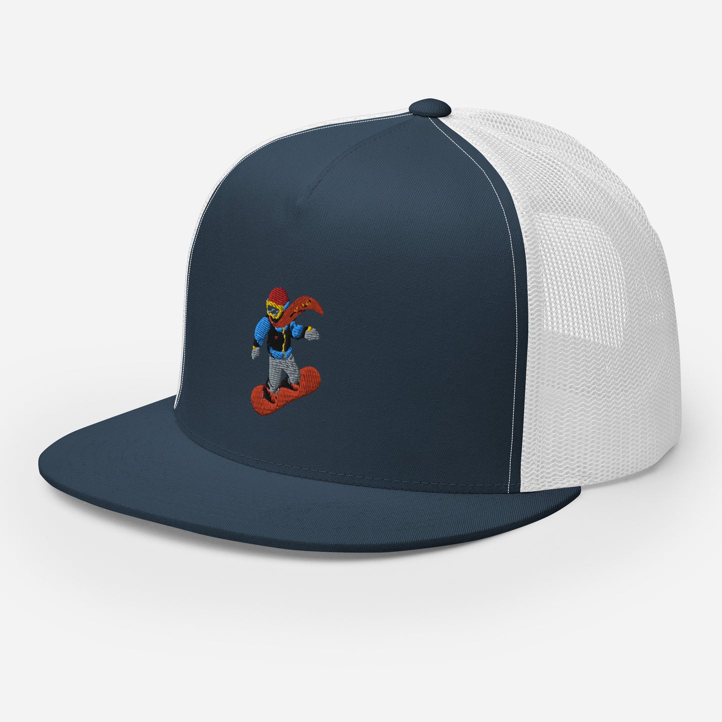 Snowboard Emoji Trucker Cap