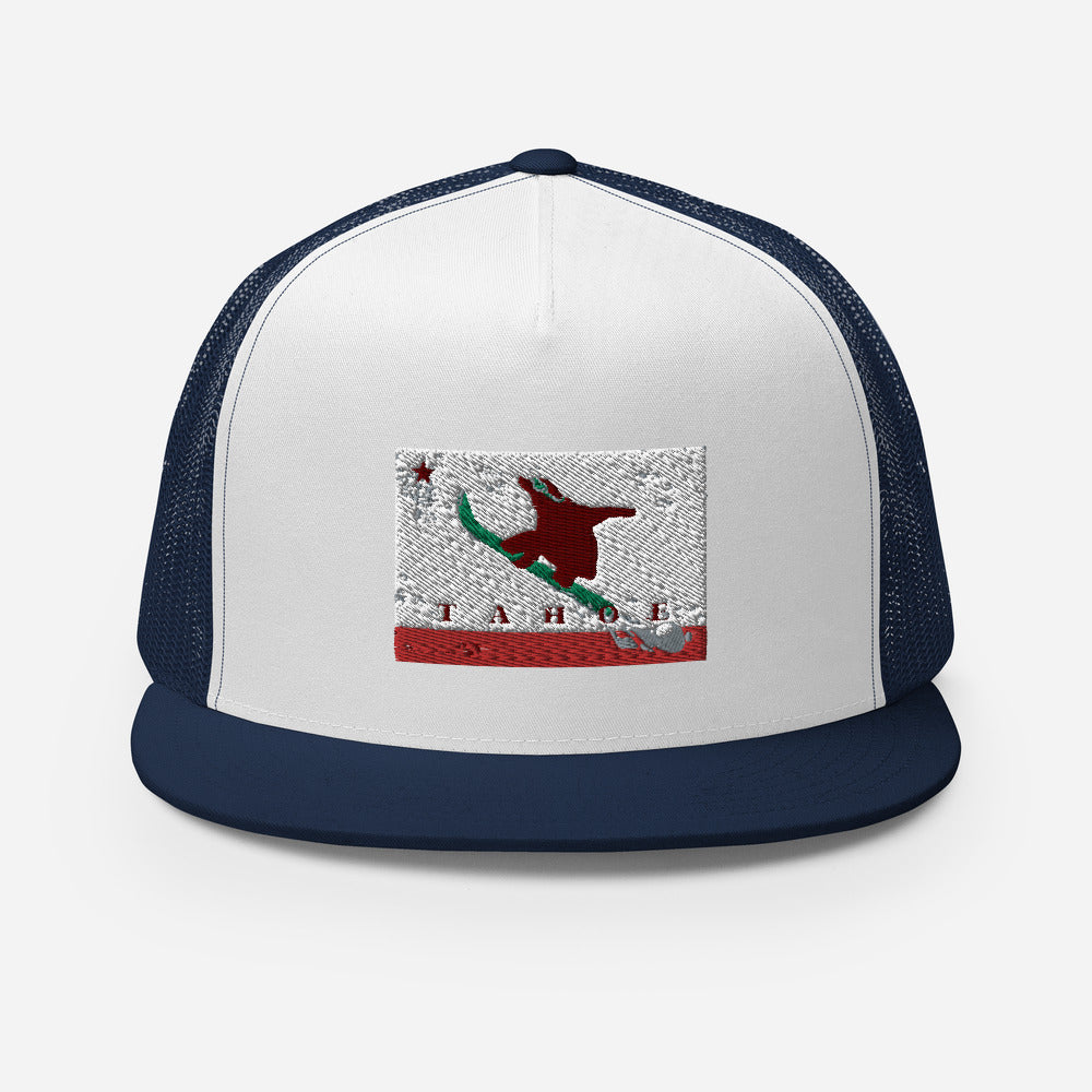 Boarding CA Grizzly Tahoe Trucker Cap - Sno Cal