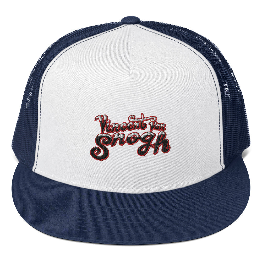 Vincent van Snogh nameplate Trucker Cap - Sno Cal