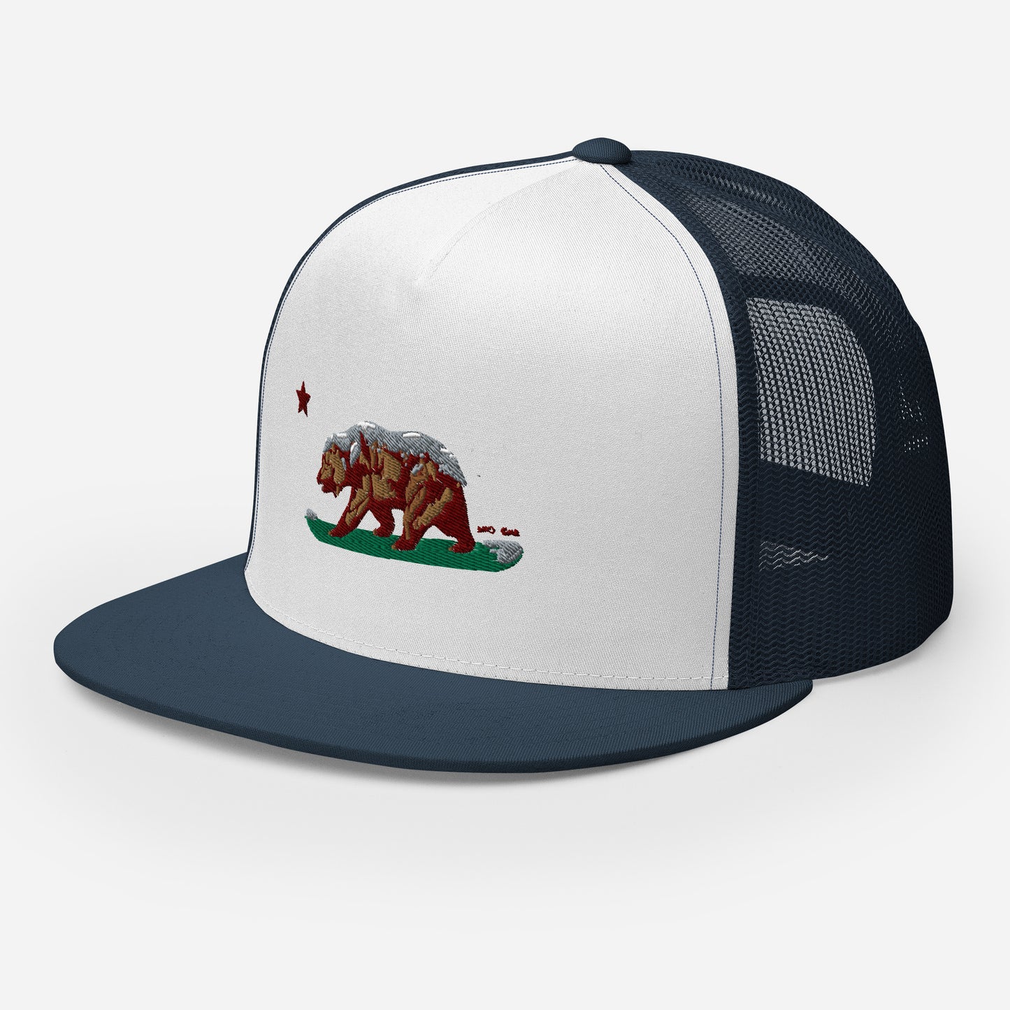 Goldie the CA Grizzly Trucker Cap