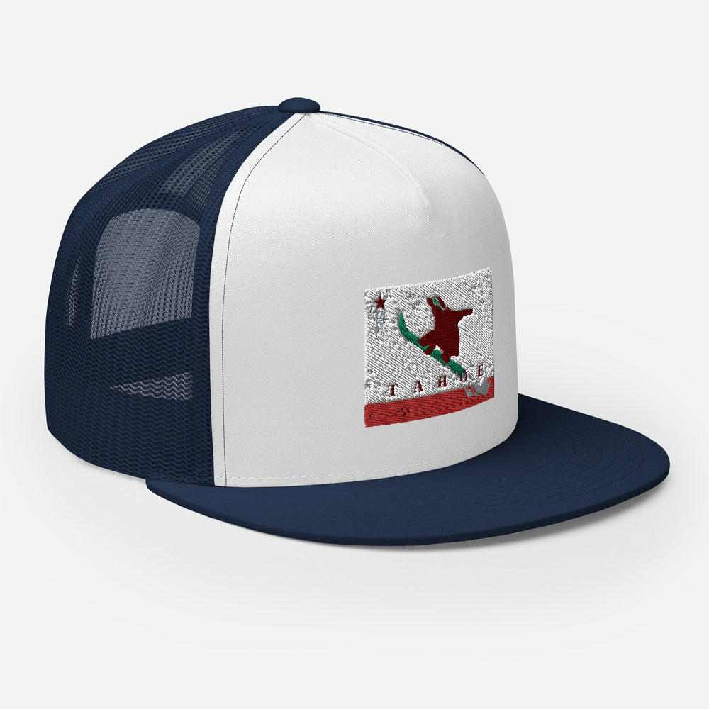 Boarding CA Grizzly Tahoe Trucker Cap - Sno Cal