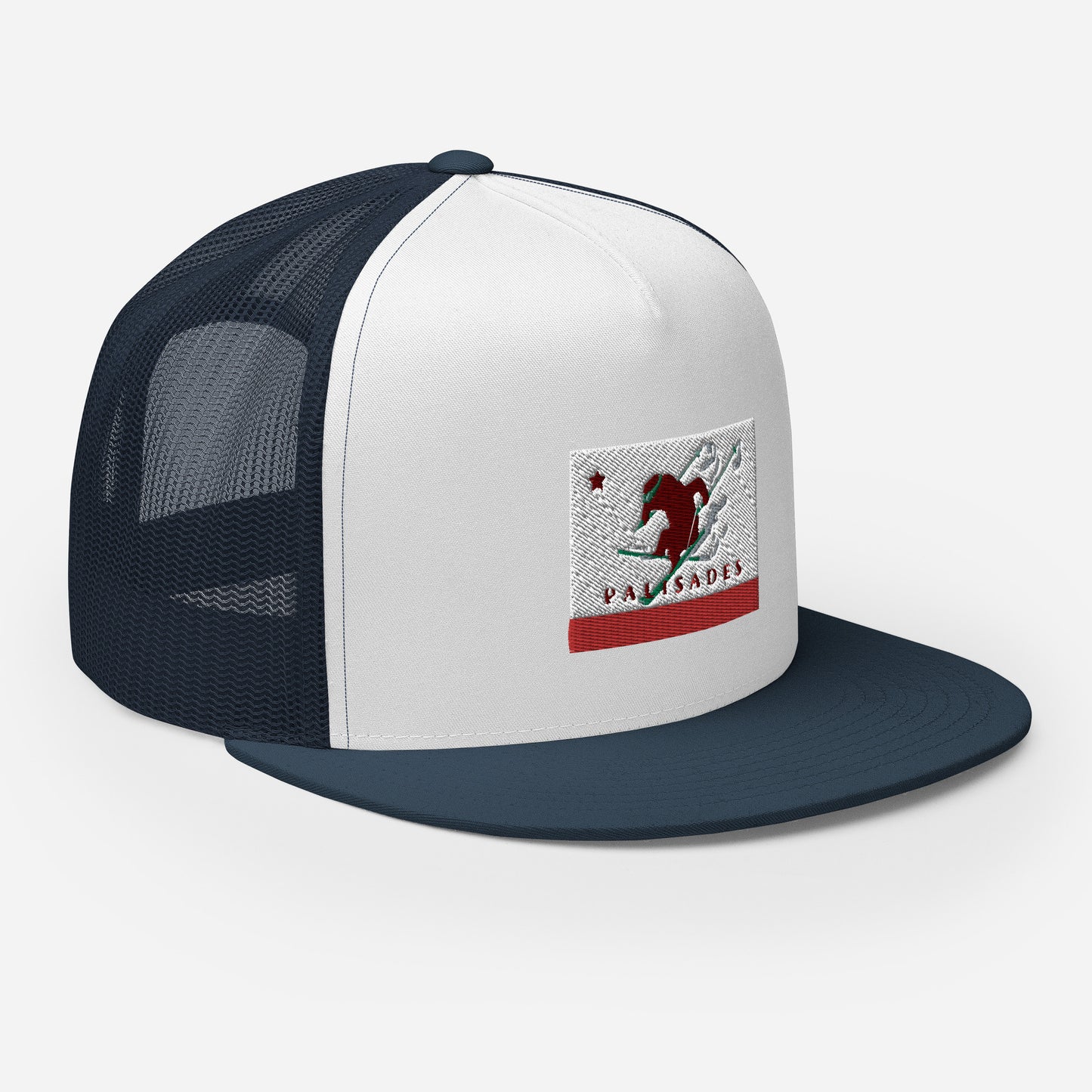 Palisades Flag Ski Trucker Cap