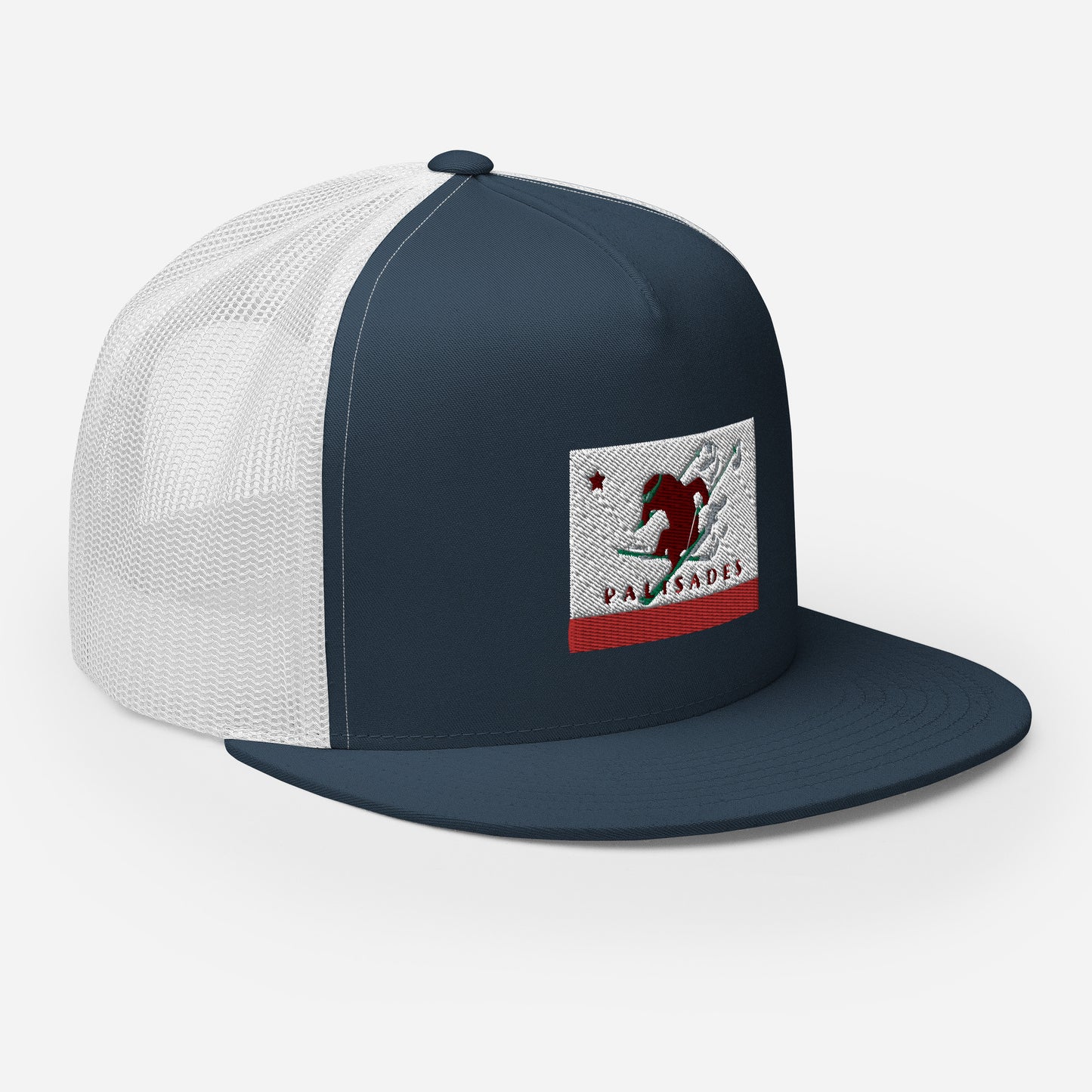 Palisades Flag Ski Trucker Cap