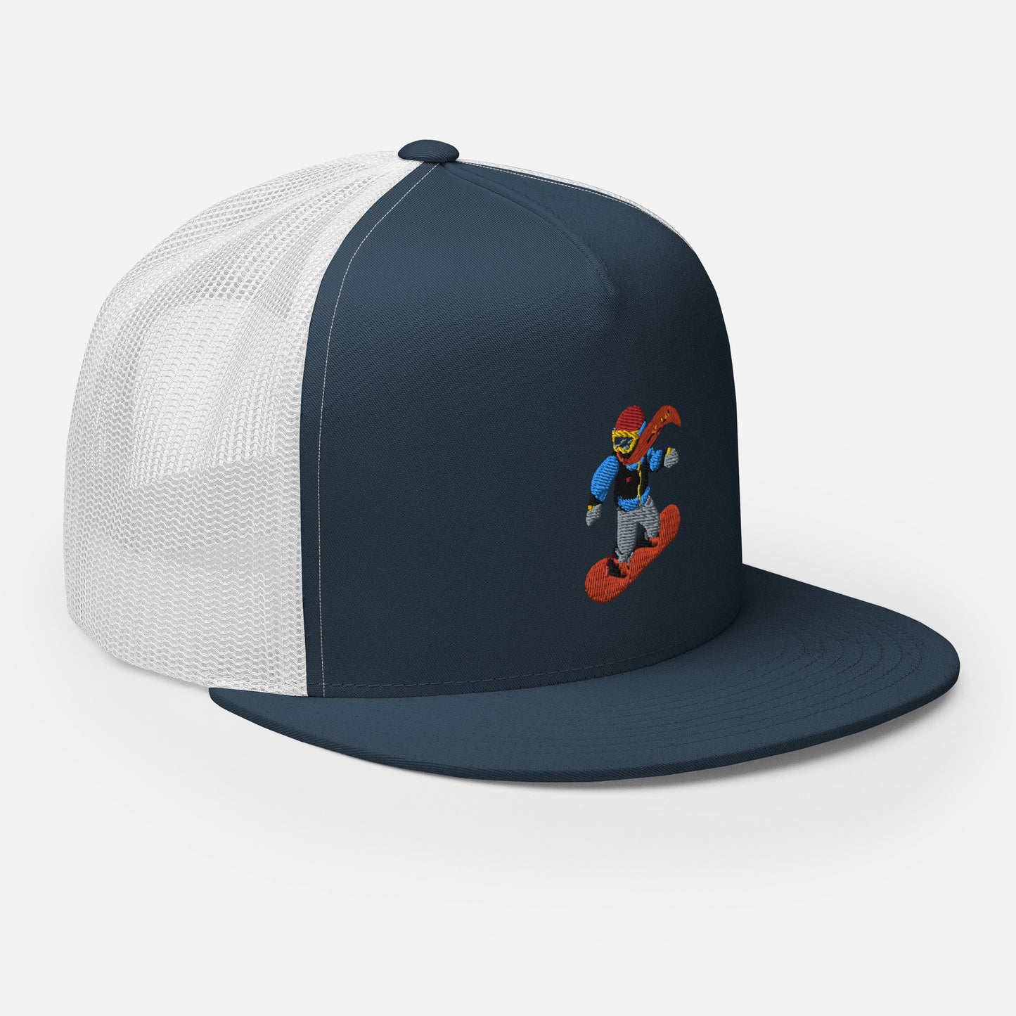 Snowboard Emoji Trucker Cap