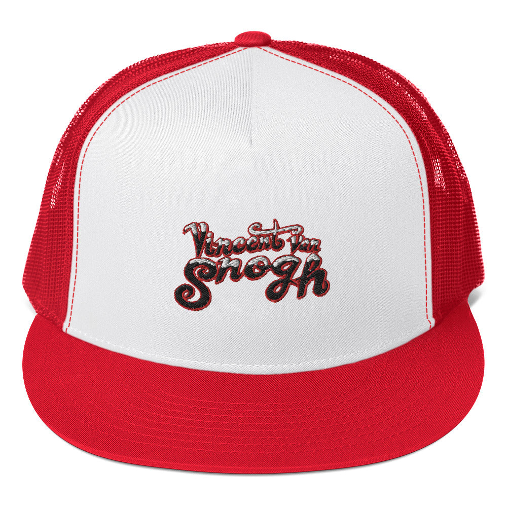 Vincent van Snogh nameplate Trucker Cap - Sno Cal