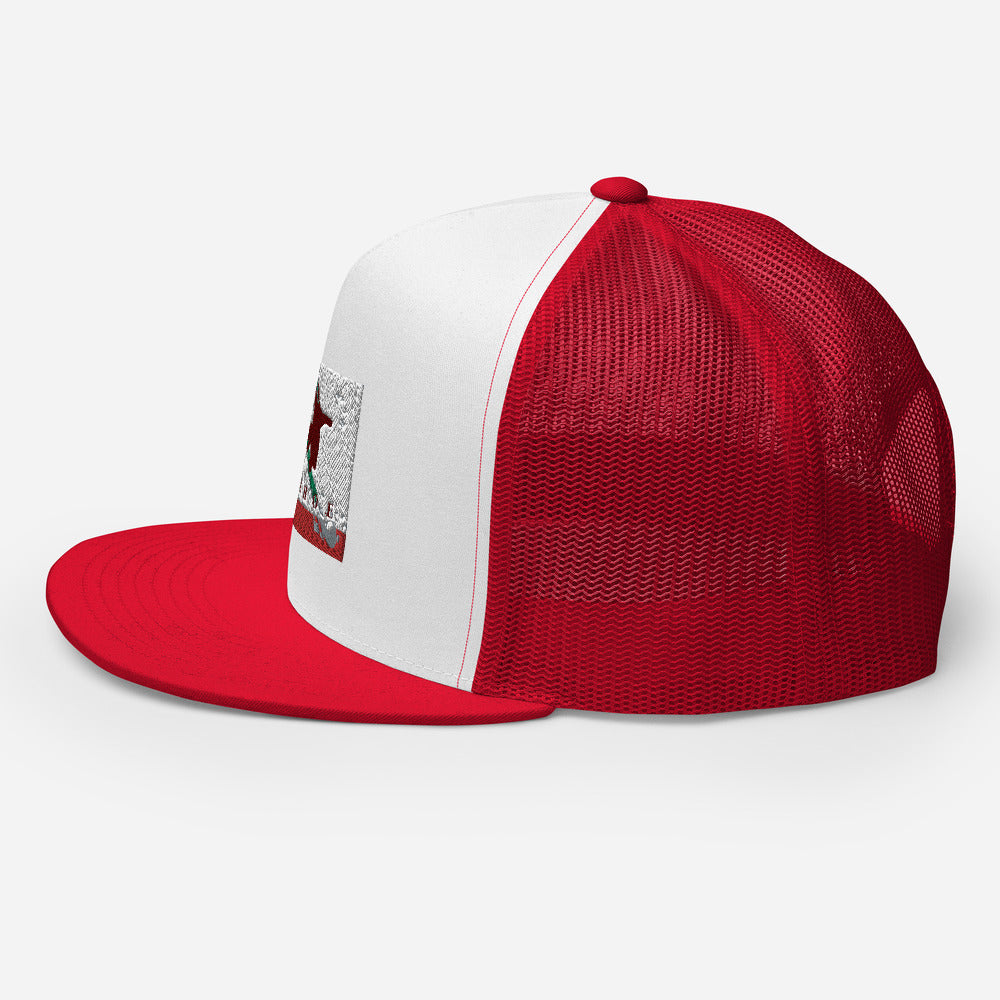 Boarding CA Grizzly Tahoe Trucker Cap - Sno Cal