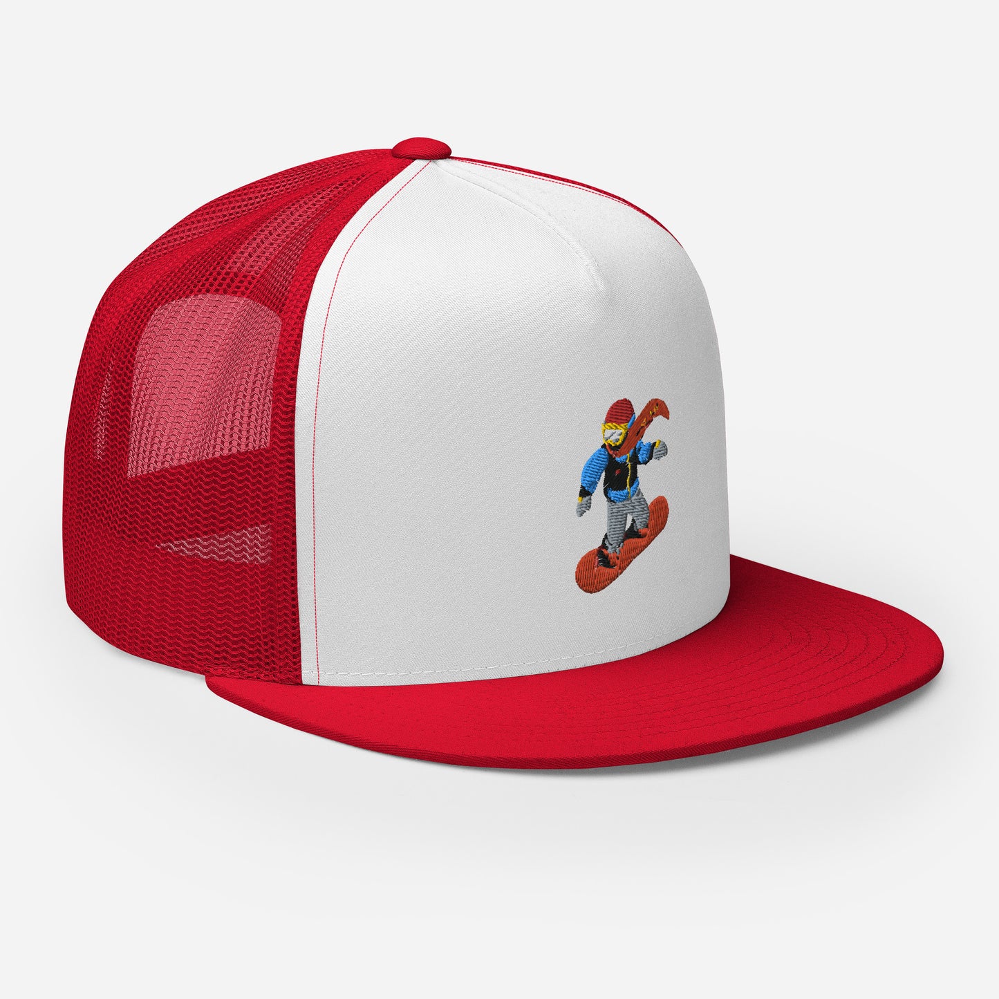 Snowboard Emoji Trucker Cap