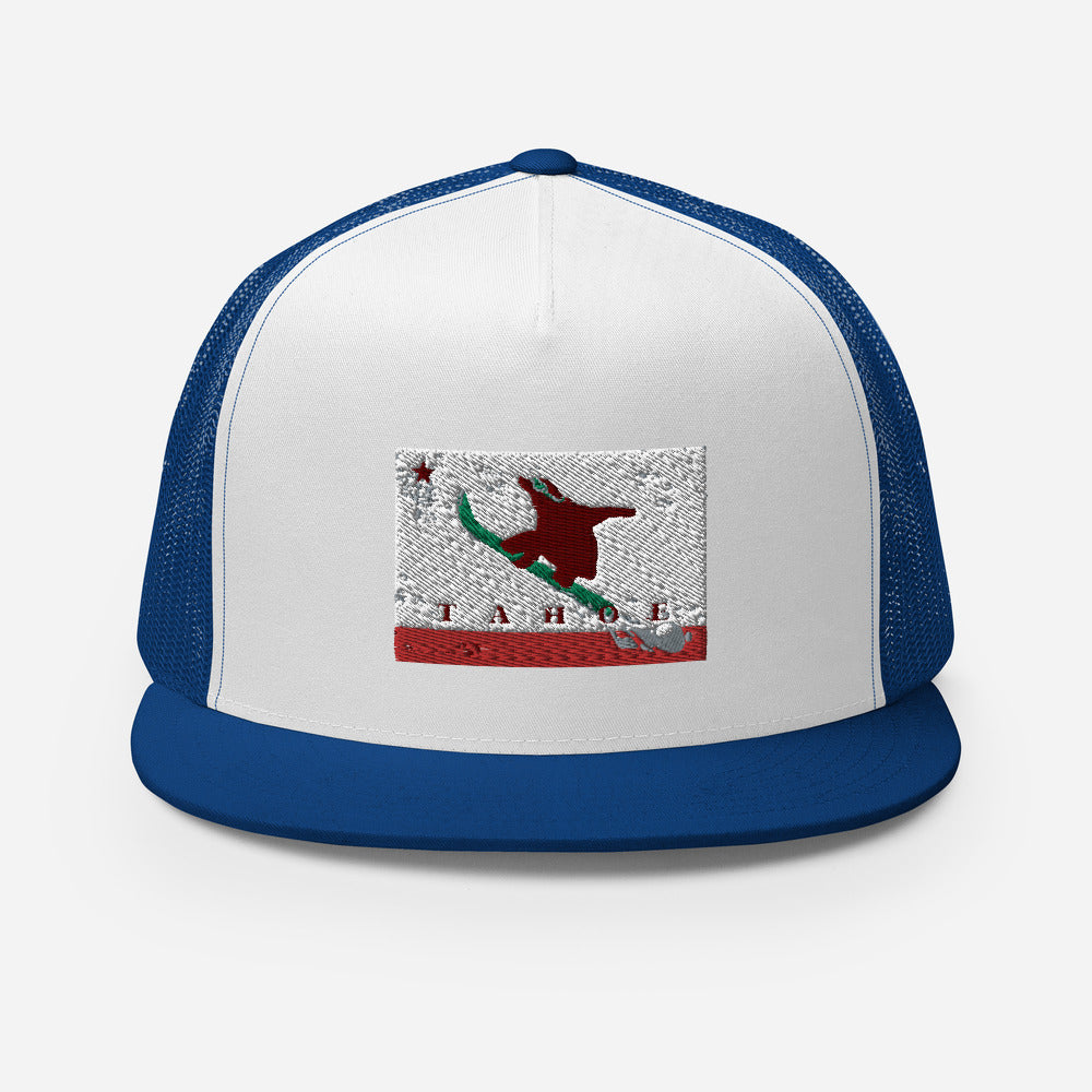 Boarding CA Grizzly Tahoe Trucker Cap - Sno Cal