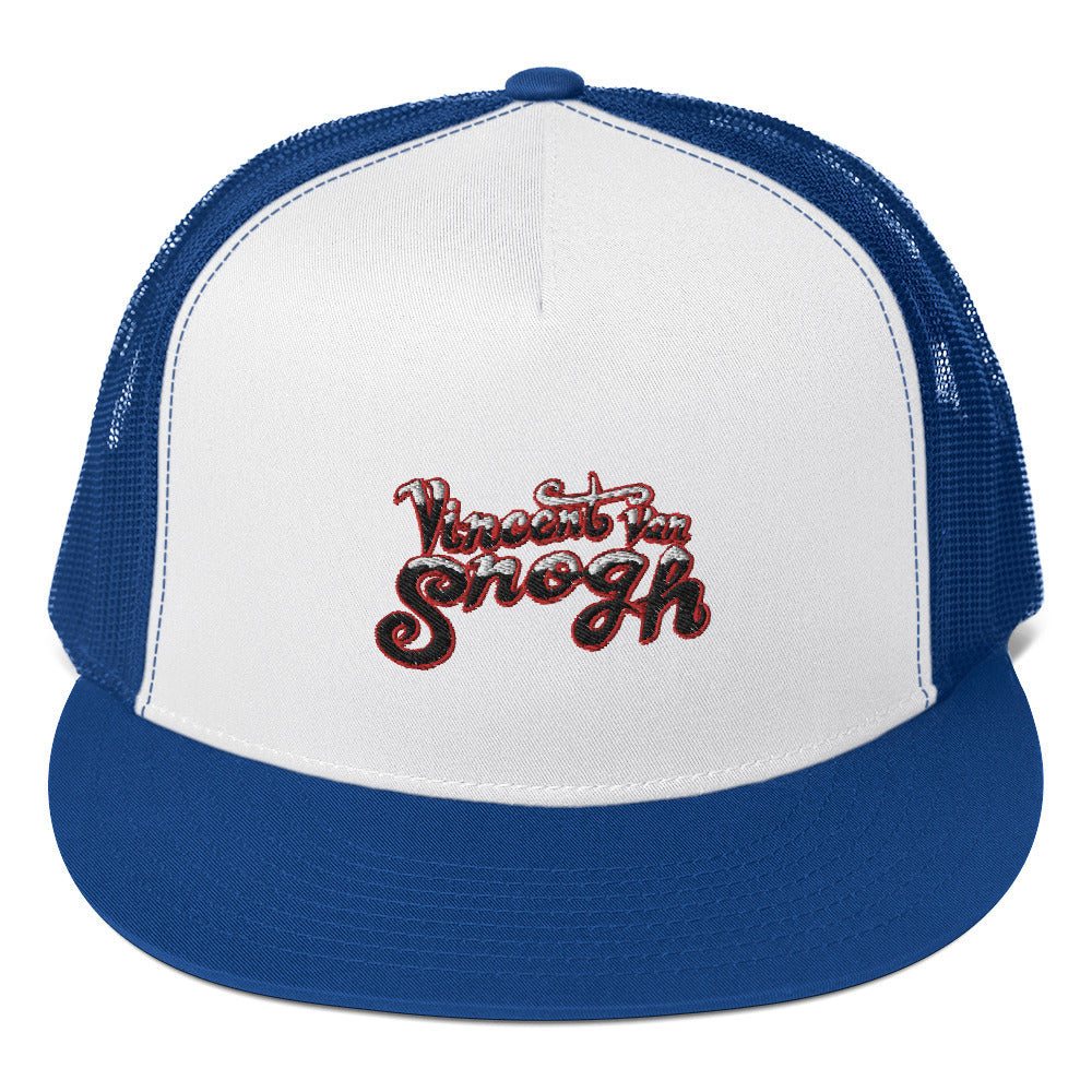 Vincent van Snogh nameplate Trucker Cap - Sno Cal